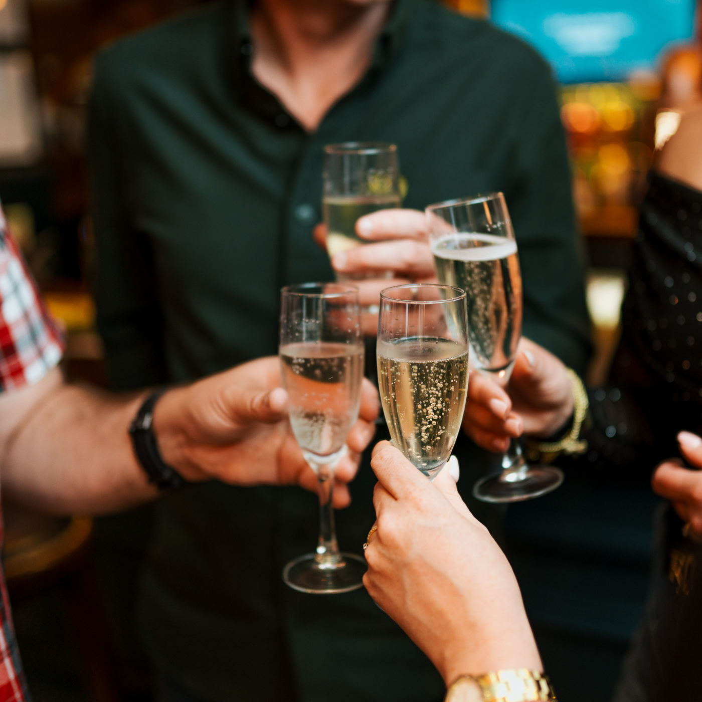 New Year's Celebrations at The Three Horseshoes